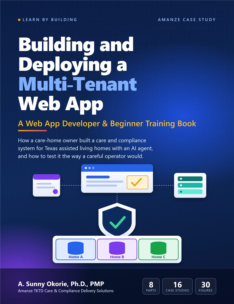 Book cover: Building and Deploying a Multi-Tenant Web App